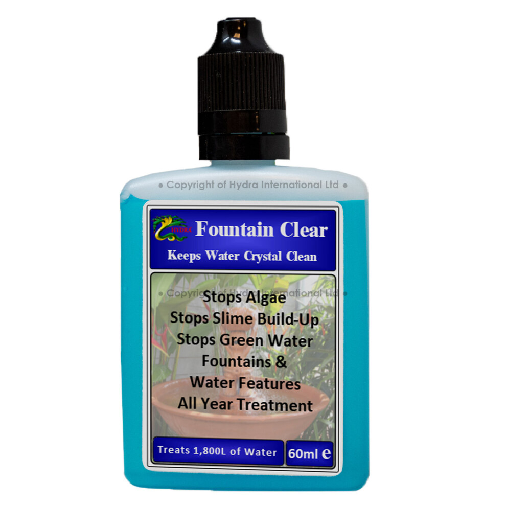 (60ml) Hydra Fountain Clear Fountain Cleaner