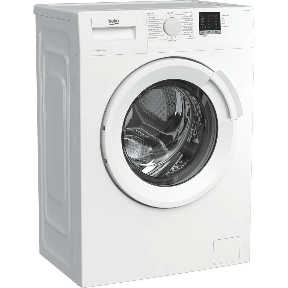 Beko WTL72051W | 7KG 1200 Spin DrumClean Washing Machine - White
