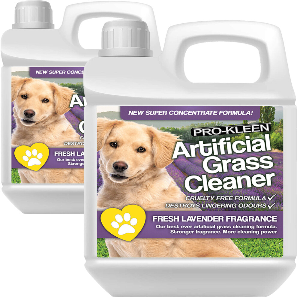 (2L, Fresh Lavender) ProKleen Artificial Grass Cleaner Deodoriser