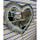 SPARKLY CRUSHED DIAMOND LED BLING HEART SHAPE WAL MIRROR 80X70CM 1