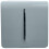 Trendi Switch Trendi 1 Gang 2 Way 10 Amp Rocker Chrome Light Switch Glossy Cool Grey 1