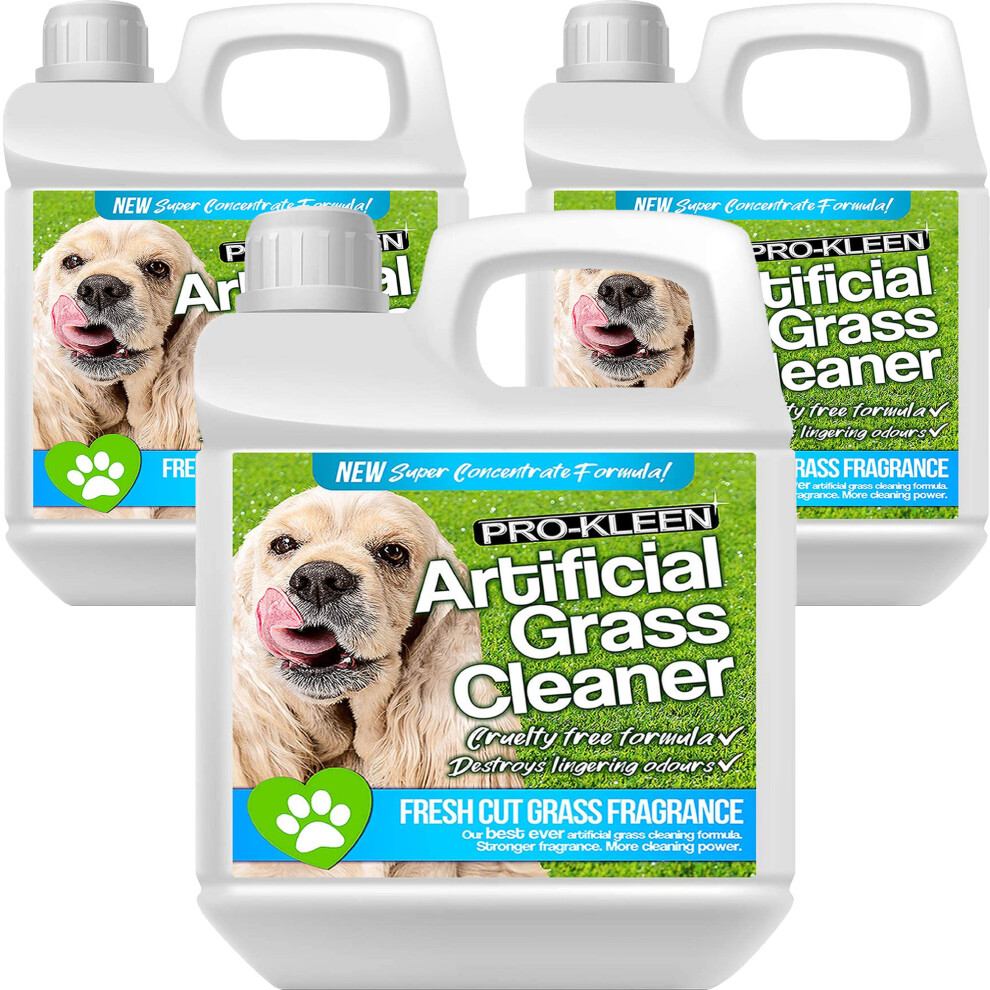 (3L, Fresh Cut Grass) ProKleen Artificial Grass Cleaner Deodoriser