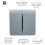 Trendi Switch Trendi 1 Gang 2 Way 10 Amp Rocker Chrome Light Switch Glossy Cool Grey 2