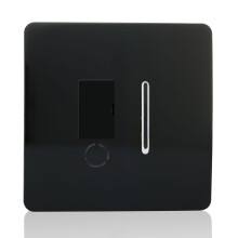 Trendi Artistic Modern Glossy Tactile Fused Spur Switch Piano Black