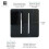 Trendi Switch Trendi 2 Gang 2 Way Modern Glossy 10 Amp Light Switch Piano Black 2