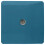 Trendi Switch Trendi Artistic Modern Glossy Tactile TV Socket Midnight Blue 1