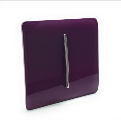 Trendi Switch Trendi Artistic Modern Glossy  Home Automation Switch Plum 1