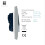 Trendi Switch Trendi 1 Gang 1 Way Modern Glossy 10 Amp Rocker Light Switch Silver 3