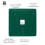 Trendi Switch Trendi Artistic Modern Glossy Tactile Telephone Socket Dark Green 2