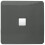 Trendi Switch Trendi Artistic Modern Glossy Tactile Telephone Socket Charcoal 1