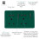 Trendi Switch Trendi 2 Gang Modern Glossy 13 Amp 4x2.1mA USB Plug Socket Dark Green 2