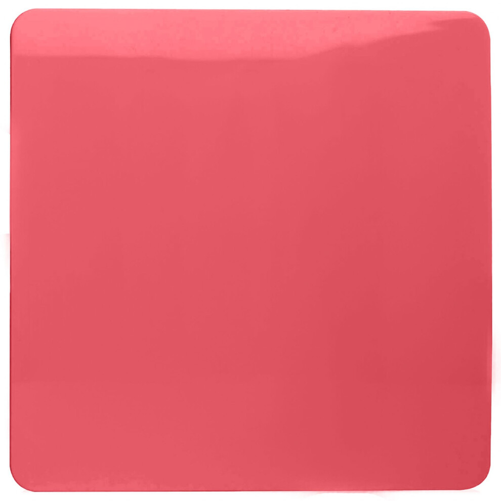 Trendi Switch Trendi Artistic Modern Glossy Tactile Single Blanking Plate Strawberry