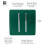 Trendi Switch Trendi 2 Gang Modern Glossy 13 Amp 4x2.1mA USB Plug Socket Dark Green 7