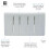 Trendi Switch Trendi 4 Gang (2 Way & 2xIntermediate) 10 Amp Light Switch Silver 2
