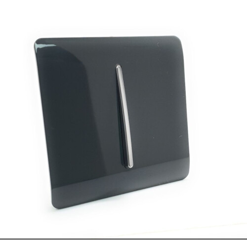 Trendi Switch Trendi Artistic Modern Glossy  Home Automation Switch Charcoal 2