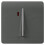 Trendi Switch Trendi Artistic Modern Glossy 20 A Tactile Light Switch & Neon Insert Charcoal 1