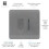 Trendi Switch Trendi Artistic Modern Glossy  Home Automation Switch Charcoal 5