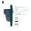 Trendi Switch Trendi 2 Gang Modern Glossy 13 Amp 4x2.1mA USB Plug Socket Dark Green 3