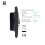 Trendi Switch Trendi Artistic Modern Glossy 20 A Tactile Light Switch & Neon Insert Charcoal 3