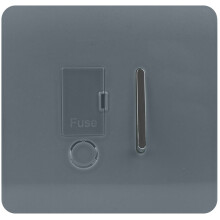 Trendi Artistic Modern Glossy Fused Spur Switch Warm Grey