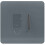 Trendi Switch Trendi Artistic Modern Glossy Fused Spur Switch Warm Grey 1