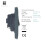 Trendi Switch Trendi Artistic Modern Glossy Fused Spur Switch Warm Grey 3