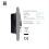 Trendi Switch Trendi Artistic Modern Glossy 45 A Tactile Light Switch & Neon Insert Light Grey 3