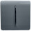 Trendi Switch Trendi Artistic Modern Glossy  Home Automation Switch Warm Grey 1