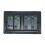 Trendi Switch Trendi 4 Gang (2 Way & 1x Intermediate) 10 Amp Light Switch Bright Teal 4