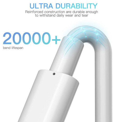 iPhone Charger Cable Lead [ 2M / 6.6FT ] PD Fast Charging Cable Data Transfer Lead Type C For iPhone 2