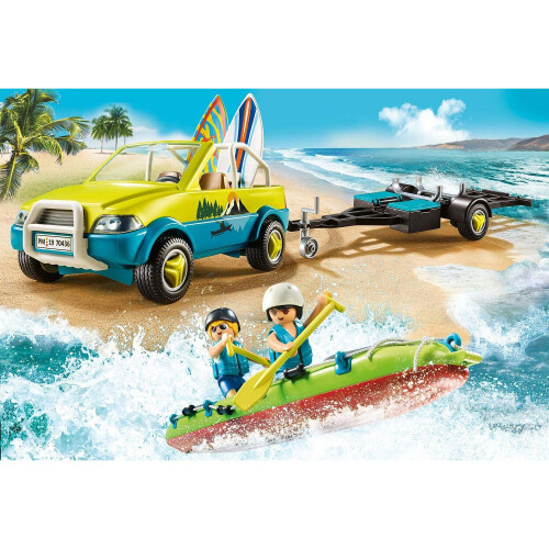 PLAYMOBIL Coche de Playa Playmobil con Canoe 1