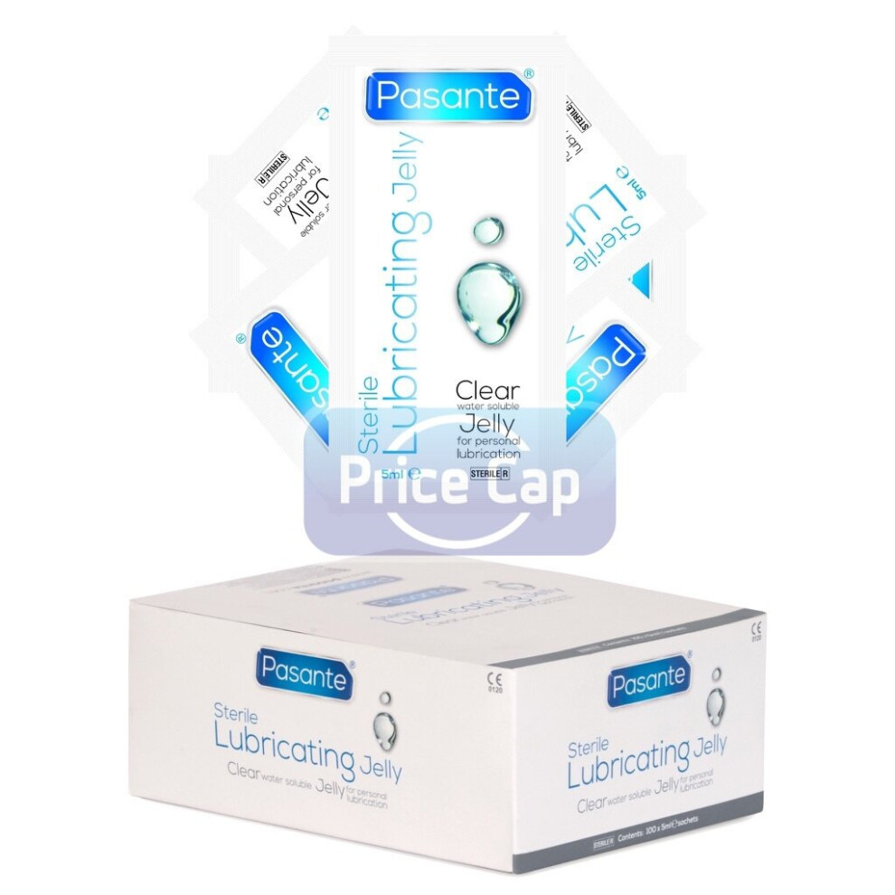 Pasante 24 X Sterile Lubricating Jelly 5 Ml Sachets | Water Soluble Lubricants