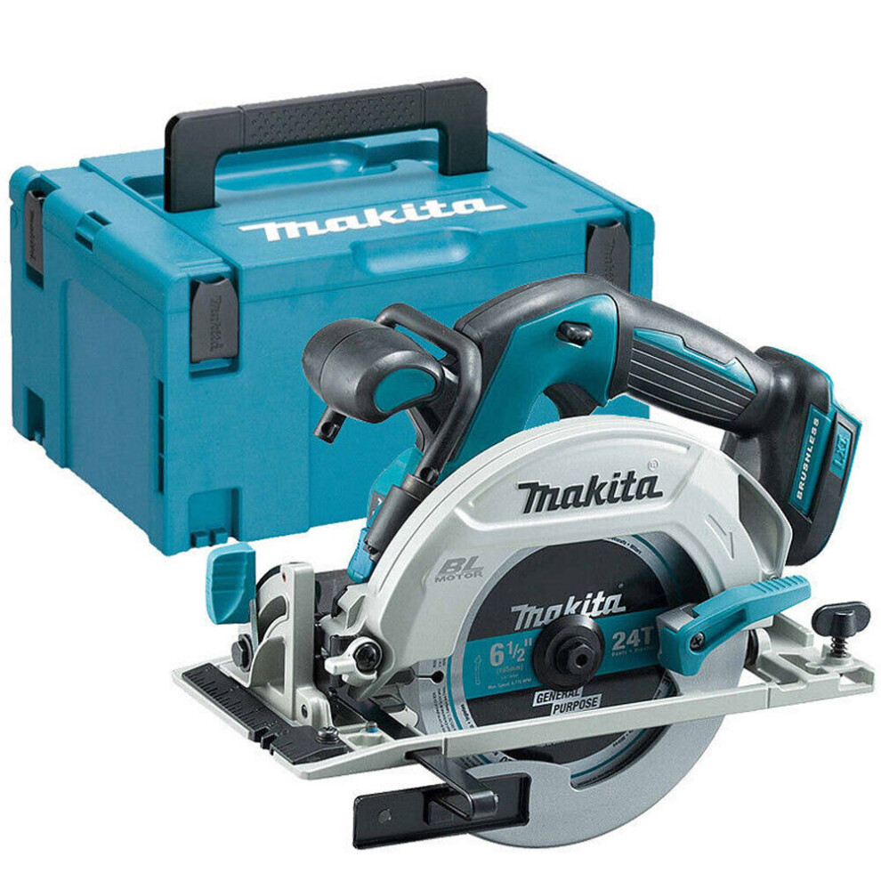 MAKITA DHS680ZJ 18V LXT Circular Brushless 165mm Saw Body Only in Makpac Case