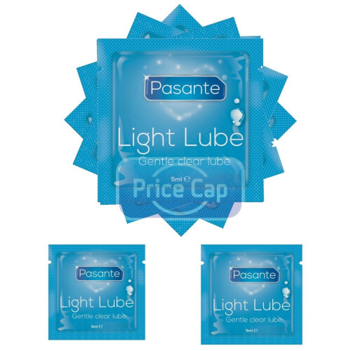 Pasante 100 x Pasante Gentle Light Lube 5ml Sachets | Water Based Odourless Lubricants 1