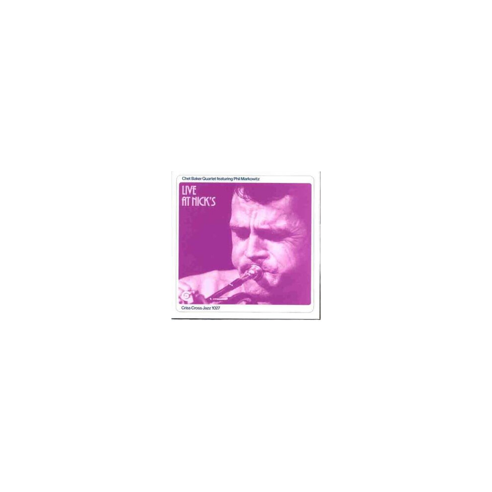 LIVE AT NICKS - BAKER CHET/QUARTET [CD]