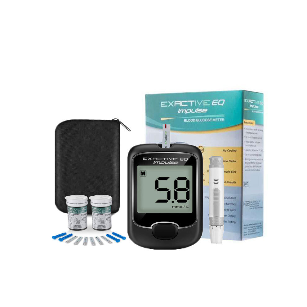 Blood Glucose Monitor Meter, Diabetes Testing Kit Blood Sugar Tester New update