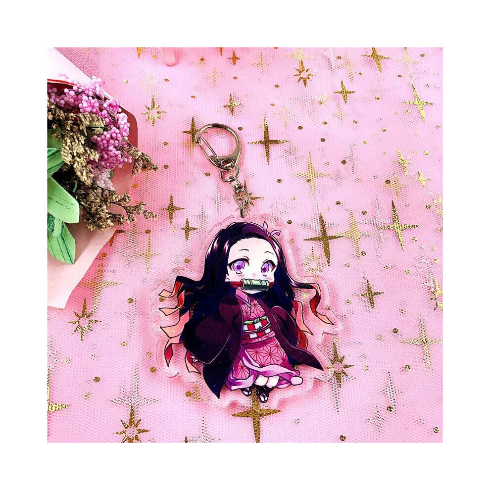 (#5) Demon Slayer: Kimetsu no Yaiba Keychain Pendant Anime