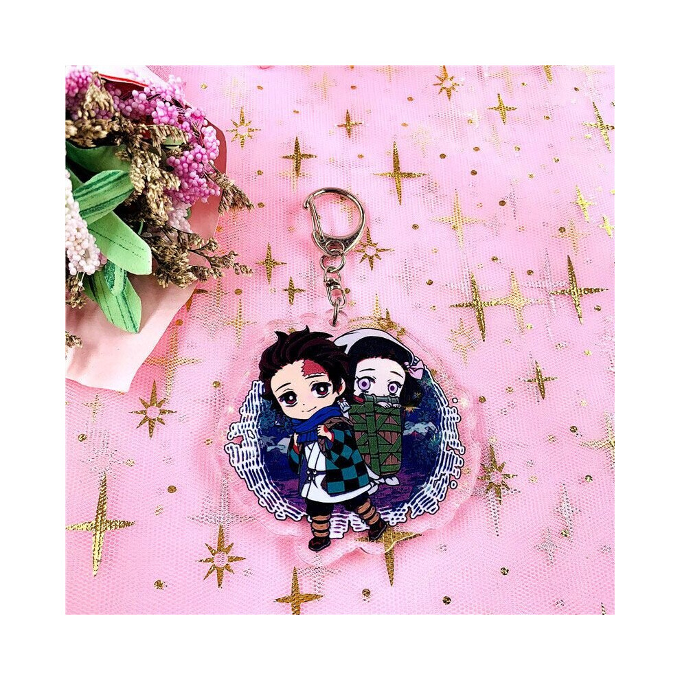 (#8) Demon Slayer: Kimetsu no Yaiba Keychain Pendant Anime
