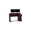 Birlea Enzo Ultimate Gaming Station Computer Desk - Black with Red Edging 5