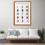 (Walnut Frame White Mount, A3 Pic (A2 Frame)) Thin Matt Picture Frames Walnut Photo Frames Poster Frames With Black, White or Ivory Mounts 8