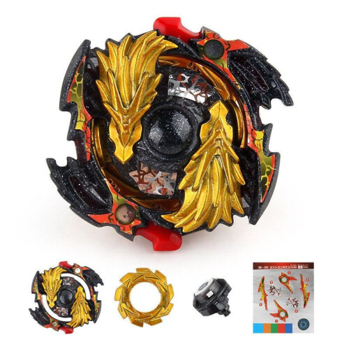 Burst Beyblade B-00 LOST LONGINUS N.sP GOLD DRAGON 1