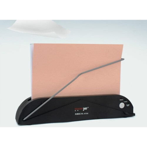 (1 x machine) Paper Thermal Bind Hot-melt Bookbinding Gluing Machine Hot Melting Bid Document 1