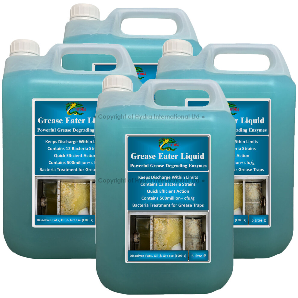 (4x5L) Hydra Grease-Eater Liquid