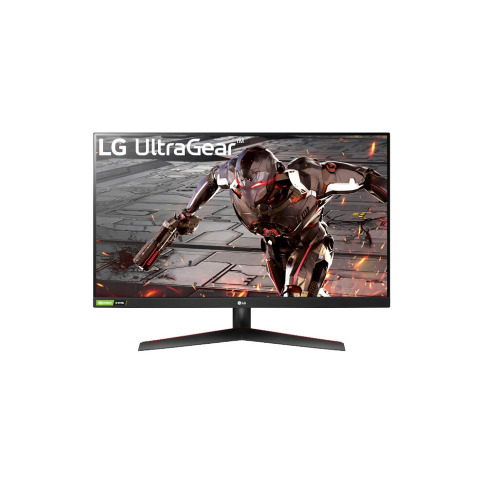 LG 32GN500-B LED display 80 cm (31.5") 1920 x 1080 pixels Full HD Black, Red