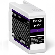 Cartucho de tinta - EPSON - T46SD - Violeta - UltraChrome - 25ml - Compatible SC-P700