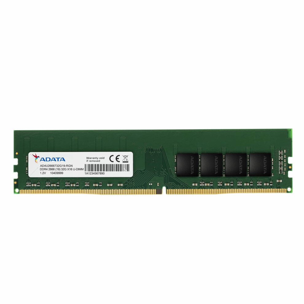 Adata Ad4u26668g19-Sgn Memory Module 8 Gb 1 X 8 Gb Ddr4 2666 Mhz