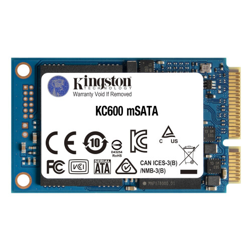Kingston Kingston KC600 SSD 512Go SATA3 mSATA - SKC600MS/512G