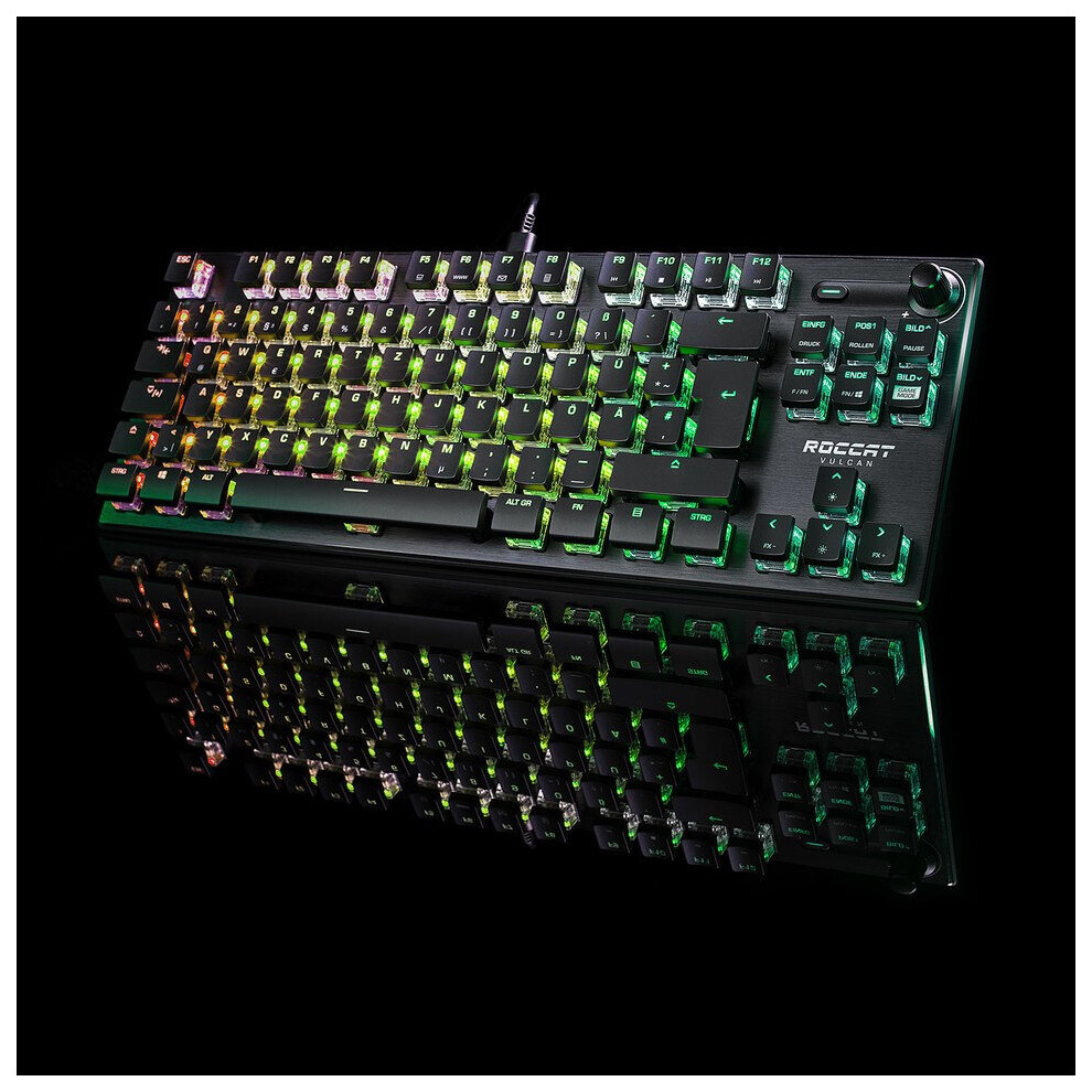 Roccat Black Vulcan Tkl Pro Keyboard Usb Qwerty Uk English