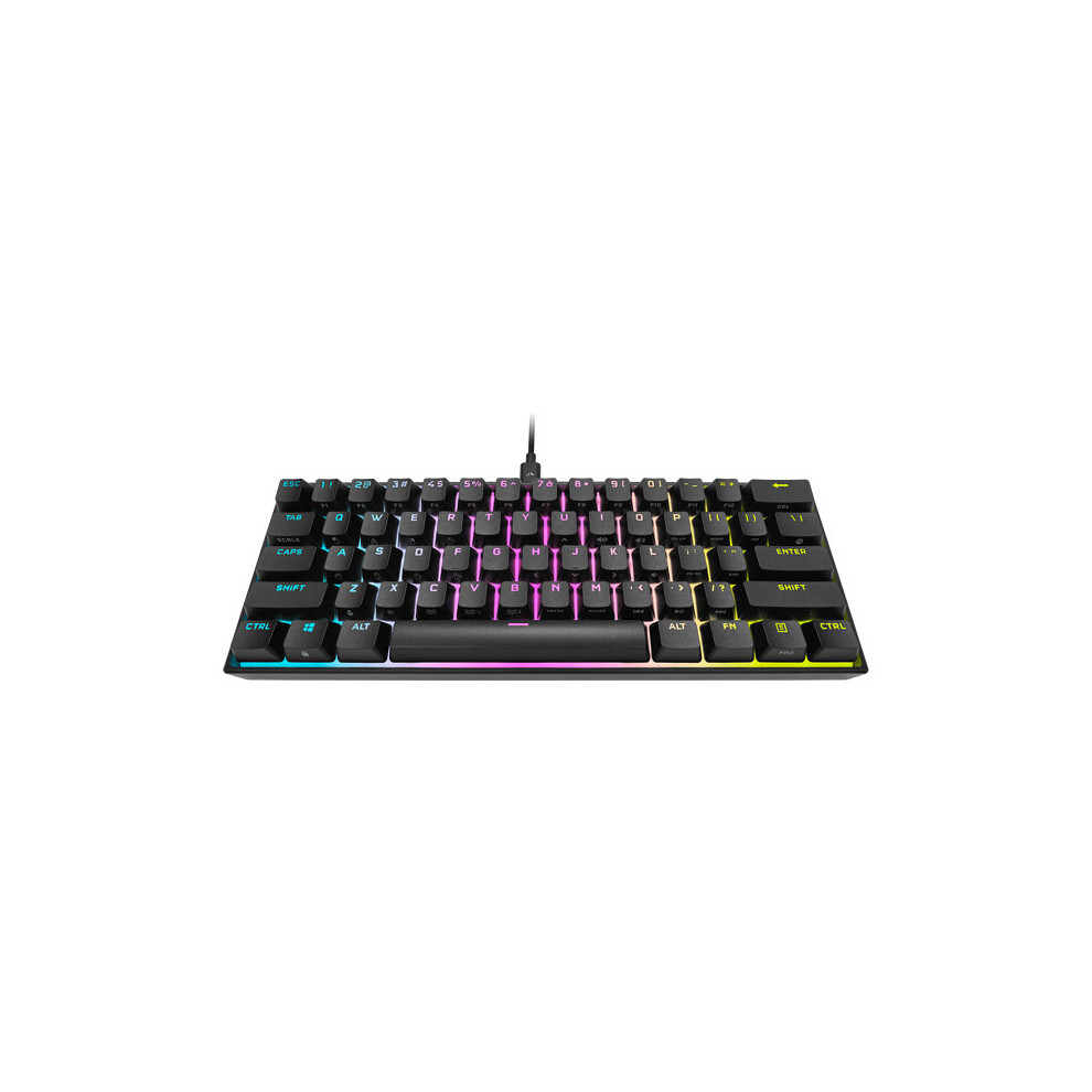 Corsair K65 Rgb Keyboard Usb Qwerty Uk English Black