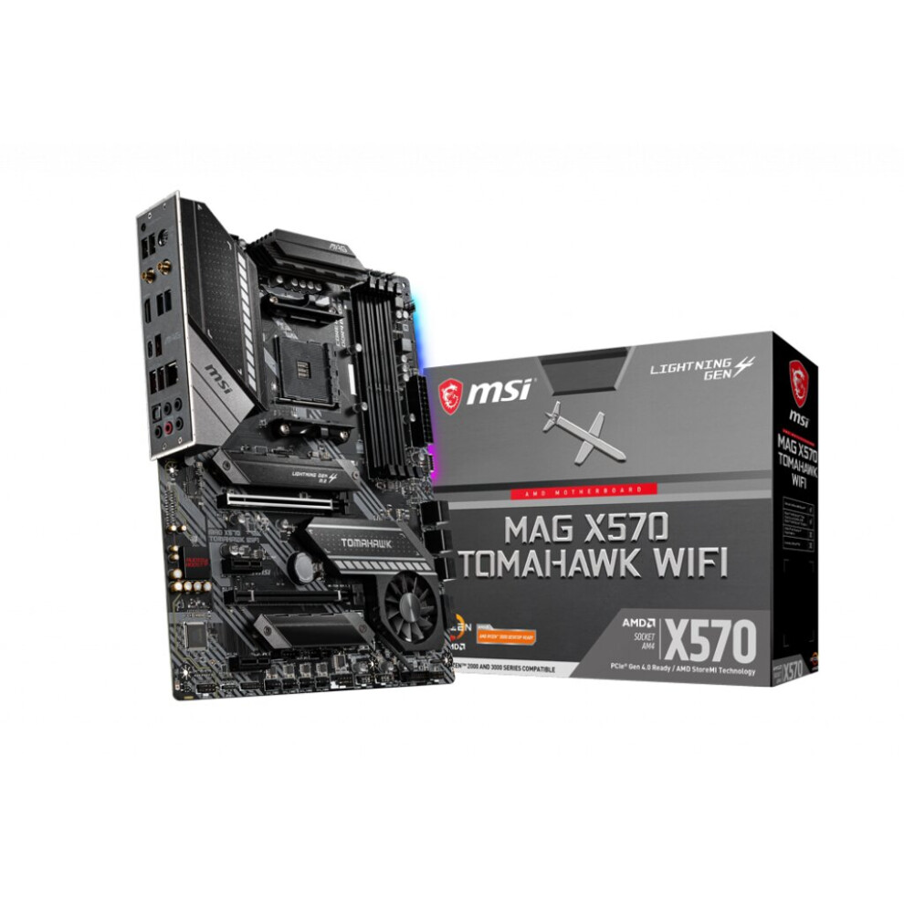 Msi Mag X570 Tomahawk Wifi Motherboard Amd X570 Socket Am4 Atx